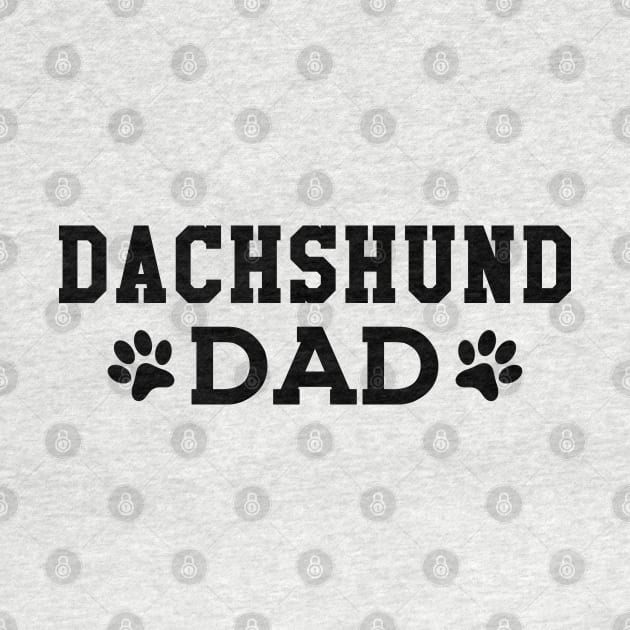 Dachshund Dad by KC Happy Shop